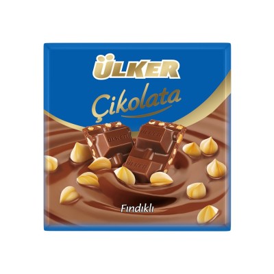 ULKER SQUARE HAZELNUT 65 GR