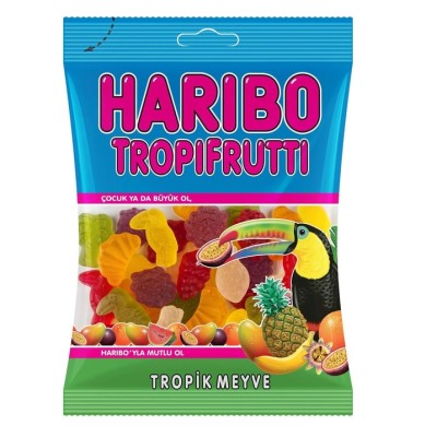HARIBO TROPI FRUTTI (HALAL) 80 GR