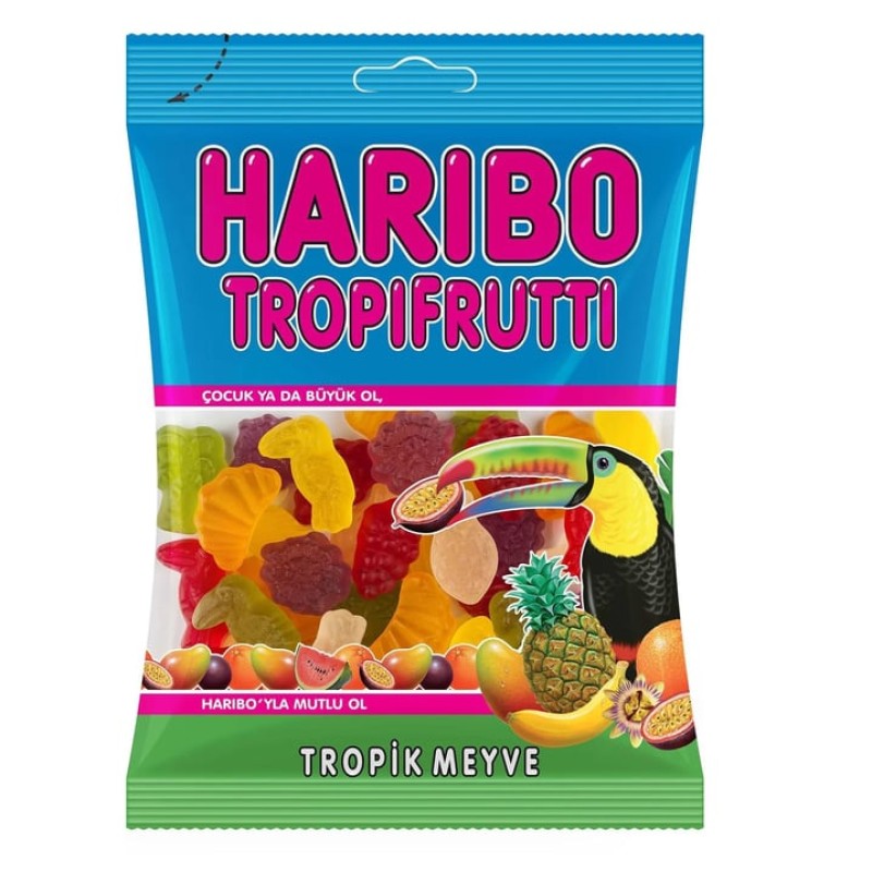 HARIBO TROPI FRUTTI (HALAL) 80 GR