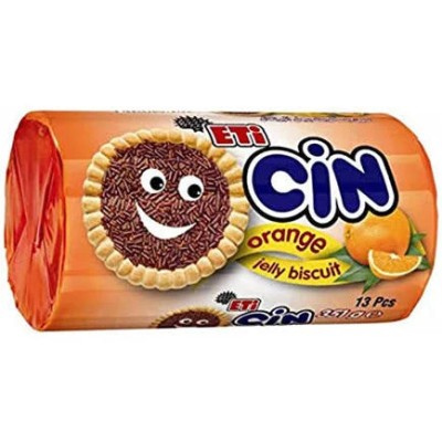 Eti Cin Orange Jelly Biscuits 325gram