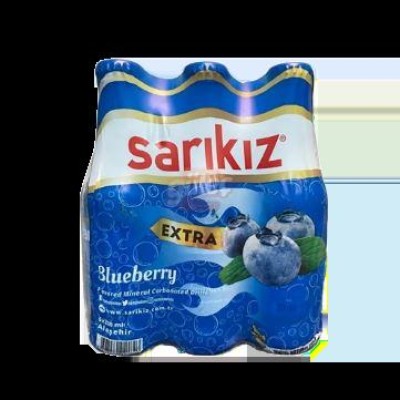 Sarikiz Mineral Water Lemon  (Limon Aromali Soda) 6*200 Ml