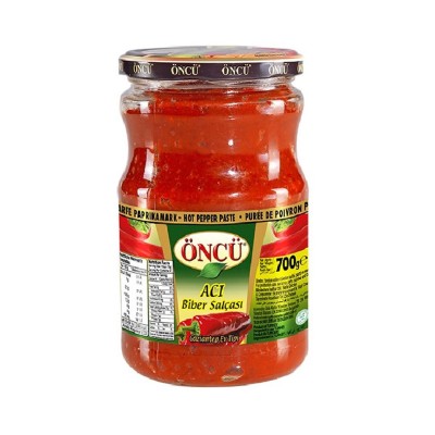 BURCU HOT PEPPER PASTE 600 GR