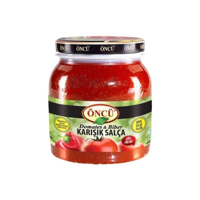 ONCU MIXED TOMATO &amp; PEPPER PASTE 1600 GR