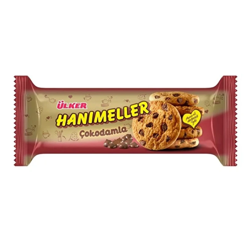 ULKER HANIMELLER  CHOC.DROP BISCUIT 82G