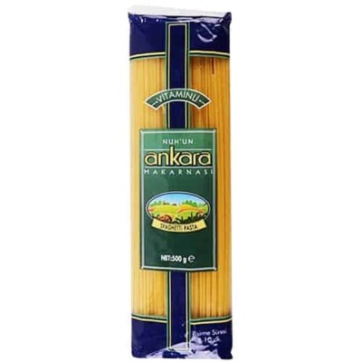 ANKARA MAKARNA VIT. SPAGHETTI 500 GR