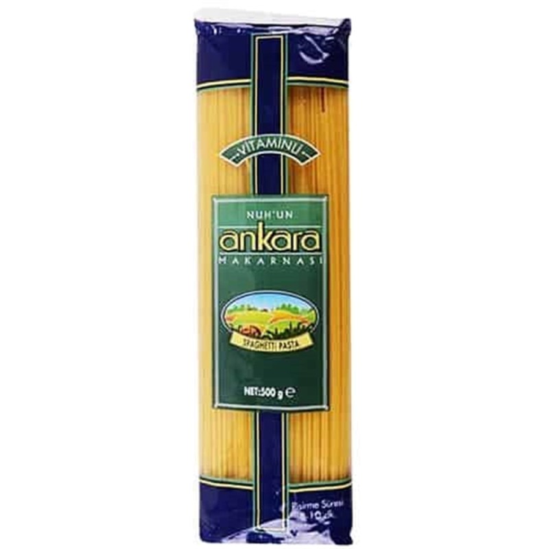 ANKARA MAKARNA VIT. SPAGHETTI 500 GR