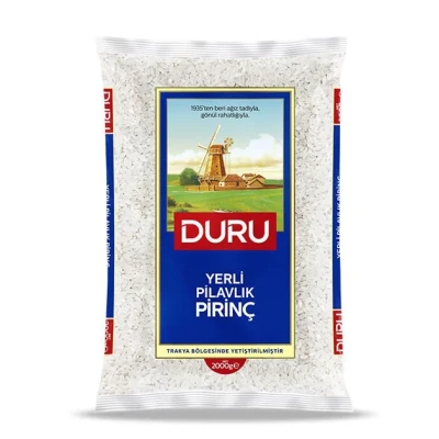 DURU PILAVLIK YERLI PIRINC 5 KG