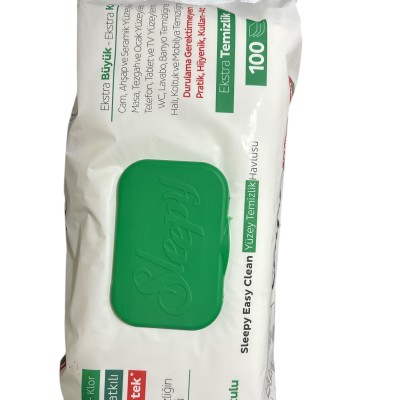 Sleepy Easy Clean (Yuzey Temizlik Havlusu) 100pcs