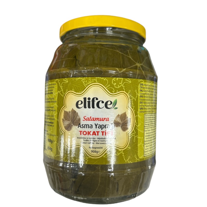 Elifce Grape Leaves (Tokat Salamura Yaprak) 908gram