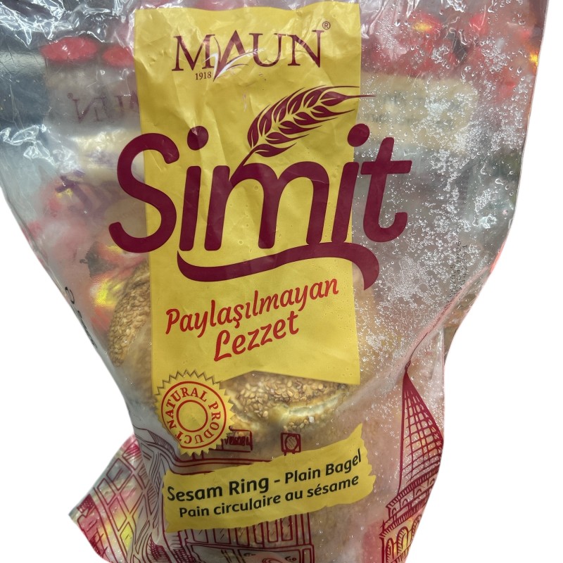 Maun Plain Bagel (Sade Simit) 5 Pcs