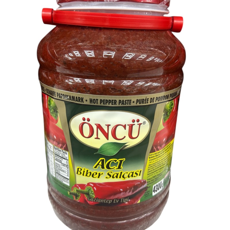 ONCU HOT PEPPER PASTE 4300 GR