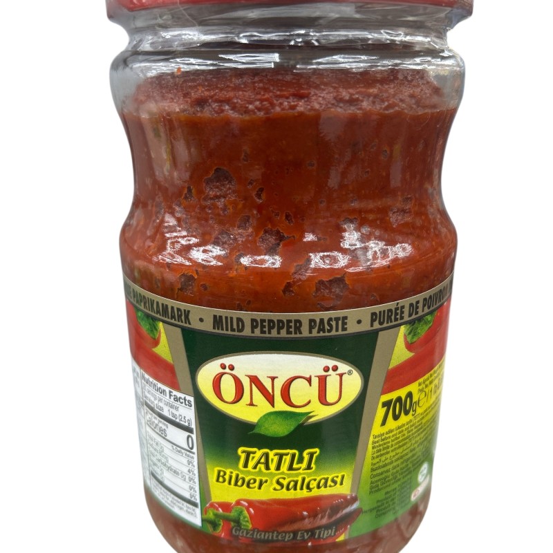 ONCU MILD PEPPER PASTE 1650 GR