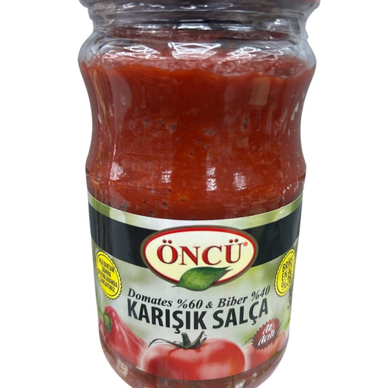 ONCU MIXED TOMATO &amp; PEPPER PASTE 370 GR