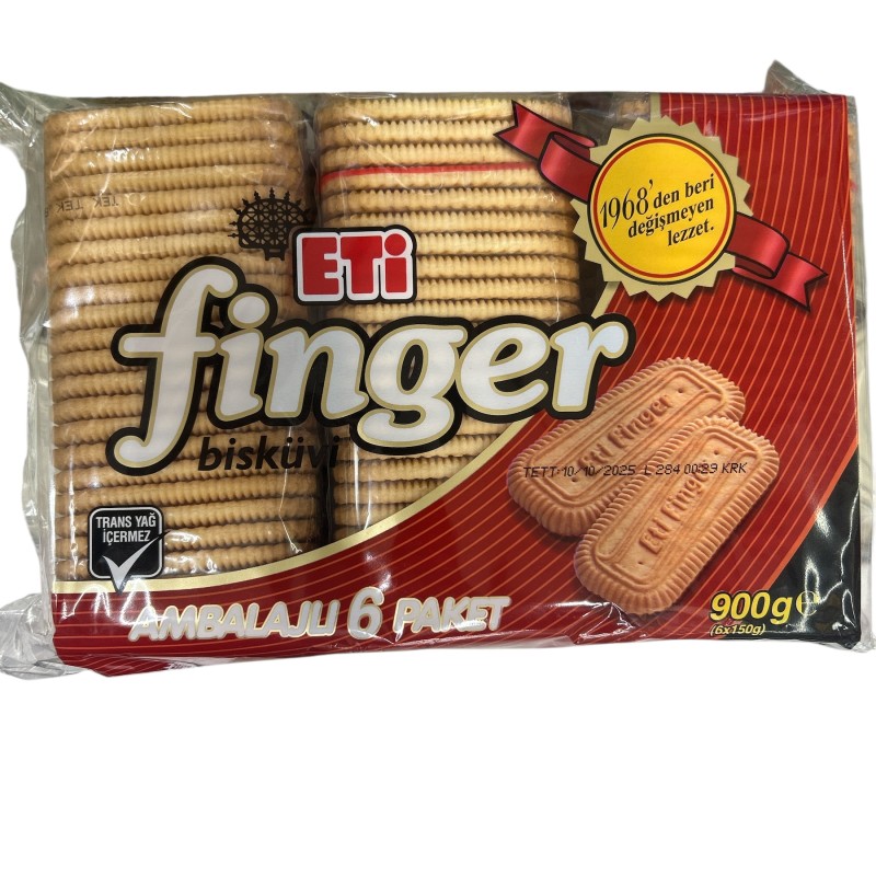 ULKER FINGER BISCUIT 6 x 150 GR