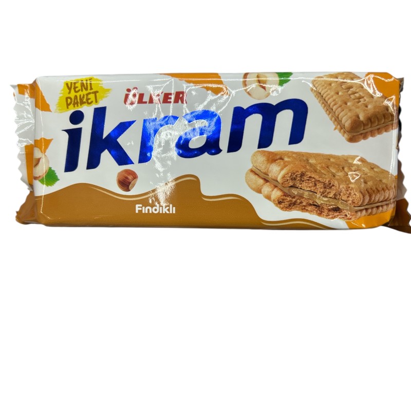 ULKER IKRAM HAZELNUT BISCUIT 84G