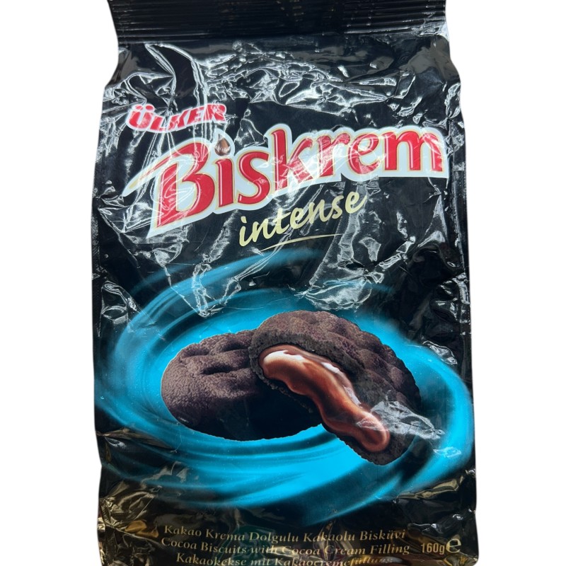 ULKER BISKEREM INTENSE COCOA BISCUIT 160G