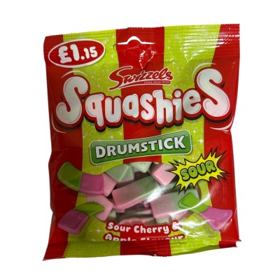 Swizzels Squashies Drumstick Sour Cherry 120g
