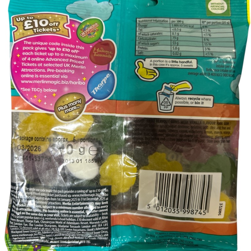 Haribo BuzzyBees 140g