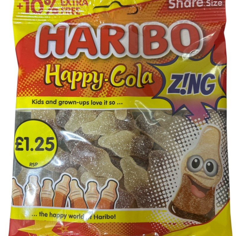 Haribo Happy Cola Zing 154g