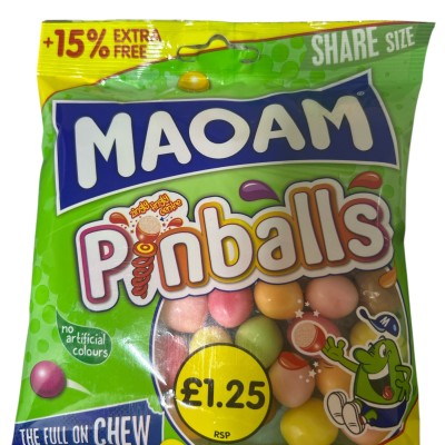 Maoam Pinballs Chew 161g