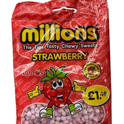 Millions Strawberry Flavoured Halal 110g