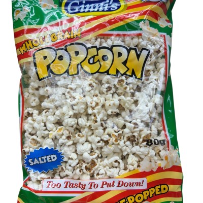 Ginni’s Salted Popcorn 80g